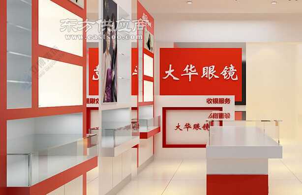 不銹鋼烤漆眼鏡店裝修與展柜設計的藝術(shù)融合